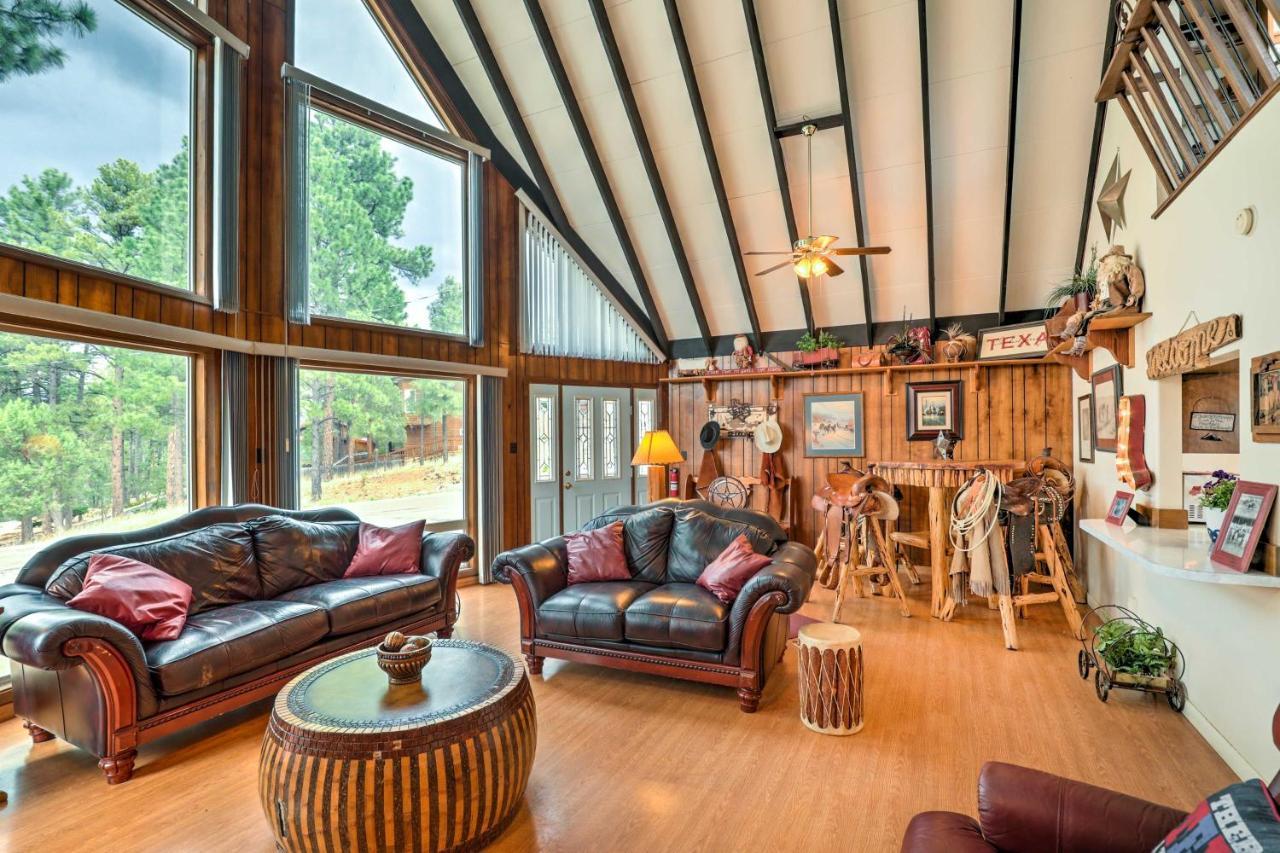 Willa A-Frame Ruidoso Retreat With Deck, Grill And Views! Zewnętrze zdjęcie