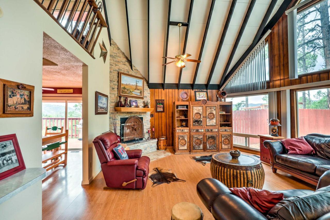 Willa A-Frame Ruidoso Retreat With Deck, Grill And Views! Zewnętrze zdjęcie