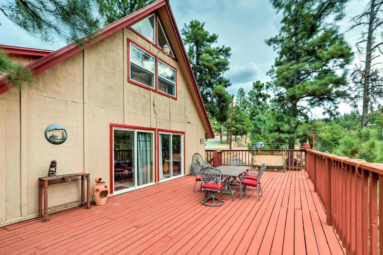 Willa A-Frame Ruidoso Retreat With Deck, Grill And Views! Zewnętrze zdjęcie
