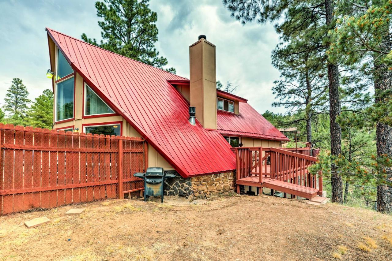 Willa A-Frame Ruidoso Retreat With Deck, Grill And Views! Zewnętrze zdjęcie