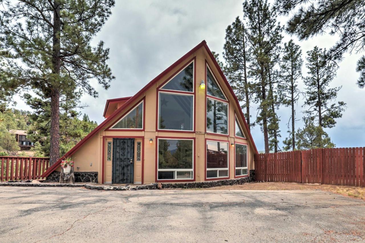 Willa A-Frame Ruidoso Retreat With Deck, Grill And Views! Zewnętrze zdjęcie